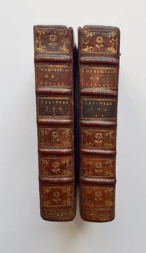 Bibliographie instructive ou Traité de la connoissance des livres rares et singuliers. Histoire : tomes I et II. . DEBURE (Guillaume-François).