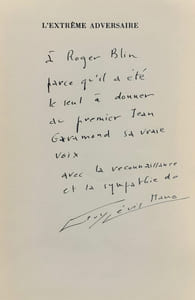 L'extrême adversaire.