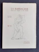La Barbacane. Revue des pierres et des hommes. N°5, juillet 1967. par FOLLAIN (Jean). ZADKINE (Ossip). CHOPIN (Henri). GUILLEVIC. NELLI (René). PONS (Max). LE SIDANER (Jean-Marie). ROUSSELOT (Jean).  - Image 1