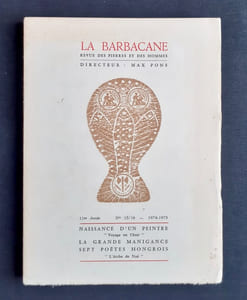 La Barbacane. Revue des pierres et des hommes. N°15/16, décembre 1974.
