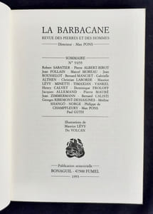 La Barbacane. Revue des pierres et des hommes. N°53/55, mai 1993. Trente ans à décrocher la lune.