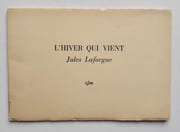 L'hiver qui vient.  par LAFORGUE (Jules).  - Image 2