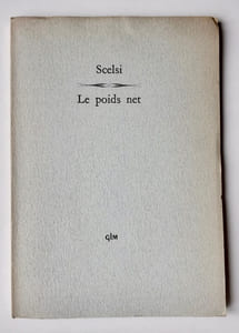 Le poids net.