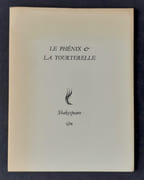 Le phénix et la tourterelle.  par SHAKESPEARE (William). - Image 1