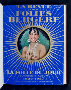 La revue des Folies Bergères. Recueil des 6 premiers albums 1923-1928.