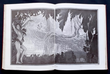 La revue des Folies Bergères. Recueil des 6 premiers albums 1923-1928. . BAKER (Joséphine). WALERY (Lucien). (Stanis aw Julian Ignacy Ostroróg). ...