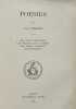 Po&eacute;sies. Les voix po&eacute;tiques. Les chants de la terre. Les r&icirc;mes choisies. Les &eacute;tincelles. . PEROCHE (Jules). 