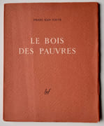 Le bois des pauvres.  par JOUVE (Pierre Jean).  - Image 1