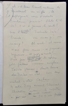 Féerie pour une autre fois. Un chapitre inédit, fac-similé. . CELINE (Louis-Ferdinand).