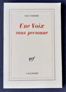 Une voix sans personne.  par TARDIEU (Jean).  - Image 1
