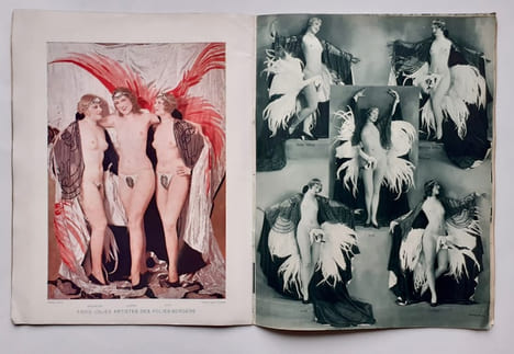 Folies-Bergère. Un coup de folie. Huitième album : 1930. . DELVAL (Paul). WELDY (Max). WALERY. CAMPSON (Betty). ALFRED JACKSON STARS. 