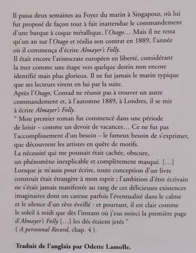 Conrad. Une biographie critique. . BATCHELOR (John). CONRAD (Joseph). 