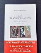 Les transfigurations.  par MESSAGIER (Matthieu).  - Image 1