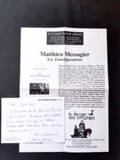 Les transfigurations.  par MESSAGIER (Matthieu).  - Image 2
