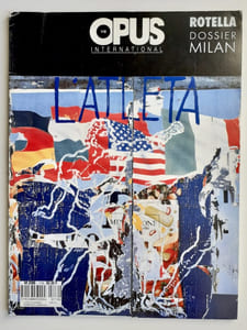 Opus International, n°119, mai-juin 1990. Milan.