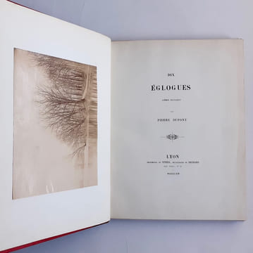 Dix églogues. Poèmes bucoliques. . DUPONT (Pierre).