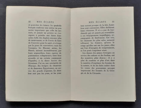 Mes écarts ou ma tête en liberté. . DE LIGNE (Charles-Joseph). (Prince de Ligne).
