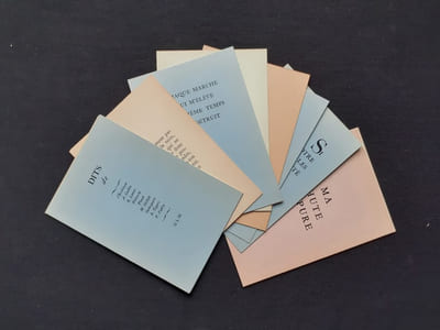 Dits de : L'Ecclésiaste, A. Guillen, R. Lannes, Nietzsche, Plaute, M. Sarfatti, Shakespeare, R. Tagore, P. Valéry.