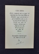 Dits de : L'Ecclésiaste, A. Guillen, R. Lannes, Nietzsche, Plaute, M. Sarfatti, Shakespeare, R. Tagore, P. Valéry.  par GUILLEN. LANNES. NIETZSCHE. PLAUTE.SARFATTI.SHAKESPEARE. TAGORE. VALERY.  - Image 3