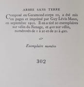Arbre sans terre. par HERRERA PETERE (José). (Guy Lévis Mano) - Image 2