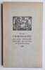 De la chiromancie par Jean D’Indagine enrichie de figures.. D’INDAGINE (Jean). (Chiromancie). (Guy L&eacute;vis Mano). 