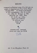 Récits. par GUIRGUIS (Renée). (Guy Lévis Mano).  - Image 1