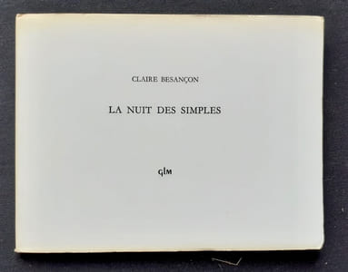 La nuit des simples. 