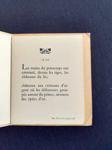 Douze poèmes arabo-andalous présents de l'année 1962.