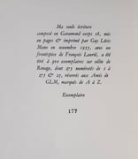 Ma seule écriture.  par LAFONT (Maryse).  - Image 1