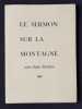 Le Sermon sur la Montagne. . SAINT MATHIEU. 