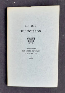 Le Dit du Poisson. . DEFOURNY (Michel). KELLENS (Jean).