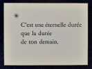 Douze proverbes espagnols. . (Guy L&eacute;vis Mano). 