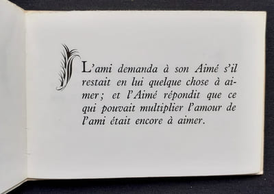 L'ami et l'aimé.