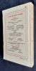 Po&egrave;mes 1916-1955. . COCTEAU (Jean). 