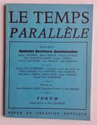 Le Temps parallèle, revue de création poétique, n°32, septembre 1982.  par BLUA (Gérard). AUDIBERT (Roger). BEIQUE (Marie). PARENT (Louise). PELLETIER (Francis). RENAUD (Alix). STANTON (Julie). SCHNEIDER (Joseph Paul). GOFFETTE (Guy). GARANT (Michel) - Image 1