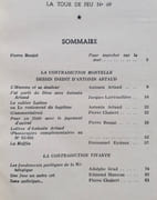 De la contradiction au sommet ou pour en finir avec Artaud - La Tour de feu, n°69, avril 1961. par ARTAUD (Antonin) - CHABERT (Pierre) - BOUJUT (Pierre) - HUMEAU (Edmond) - CHALEIX (Pierre). MARTEL (André).  - Image 2