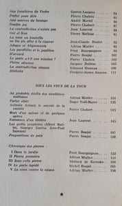 De la contradiction au sommet ou pour en finir avec Artaud - La Tour de feu, n°69, avril 1961.