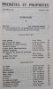 La Tour de feu, n&deg;129, mars 1976 : Prob&ecirc;tes et proph&egrave;tes. . GONZAGUE-FRICK (Louis de). ARTAUD (Antonin) - BOUJUT (Pierre) - HUMEAU (Edmond) - CHALEIX ...