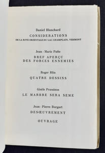 Liasse, 4ème numéro, décembre 1978.