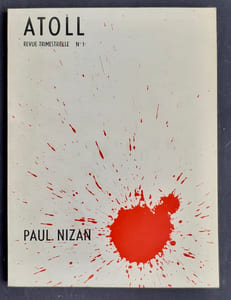 Atoll : n°1, novembre-décembre 1967 / janvier 1968. Paul Nizan. 