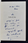 Lettre de Gao.  par VERNET (Joël).  - Image 1