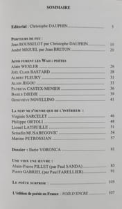 Les hommes sans épaules : cahiers littéraires n°16, premier semestre 2004.  