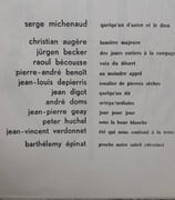 Solaire. Revue trimestrielle de poésie. N°4, janvier 1974.  par BENOIT (Pierre-André). DIGOT (Jean). DOMS (André). VERDONNET (Jean-Vincent). MICHENAUD (Serge). BECKER (Jürgen). HUCHEL (Peter). EPINAT (Barthélemy). GEAY (Jean-Pierre). DAILLIE (René).  - Image 2