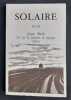 Fin de la peinture de paysage. Po&egrave;mes. Solaire. Revue trimestrielle de po&eacute;sie. N&deg;14-15, automne 1976. . BECKER (J&uuml;rgen). DAILLIE (Ren&eacute;).