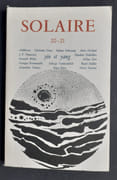 Solaire. Revue trimestrielle de poésie. N°20-21, printemps 1978. par ALDEBARAN. WHITE (Kenneth). ZINS (Céline). GUEZ (Christian). LEVEQUE (Alain). HAMEURY (Jean-Paul). DUBOURG (Sabine). PAIRE (Alain). SCHNEIDER (Joseph-Paul). DAILLIE (René). VITANYI (Jacqueline).  - Image 1