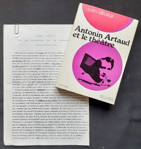 Antonin Artaud et le théâtre -