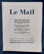 Le Mail, revue de littérature, d’art et de critique: n°6, mai 1928. par YAMATA (Kikou). JAMATI (Paul). PREVOST (Jean). LEOPOLD (Emmanuel Flavia). CERESTAIN (Pierre). SOULAS (Louis-Joseph). BERTHELOT (René). MEILI (Conrad).  - Image 2