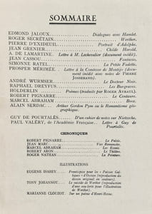 Le Mail, cahiers trimestriels de littérature: n°17, été 1931. Héros romantiques.