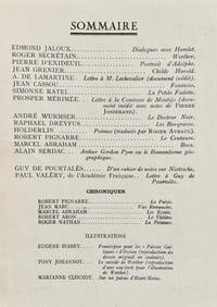 Le Mail, cahiers trimestriels de littérature: n°17, été 1931. Héros romantiques.
