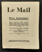 Le Mail, cahiers trimestriels de littérature: n°17, été 1931. Héros romantiques.  par ABRAHAM (Marcel). ARON (Robert). CASSOU (Jean). DREYFUS (Raphaèl). EXIDEUIL (Pierre d'). GRENIER (Jean). JALOUX (edmond). JOSSERAND (Pierre). NATHAN (Roger). PIGNARRE (Robert). RATEL (Simonne). SERDAC (alain). WURMSER (André). NIETZSCHE (Frédéric). SECRETAIN (Roger). BERTHELOT (René). HOLDERLIN (Friedrich). POURTALES (Guy de).  - Image 1
